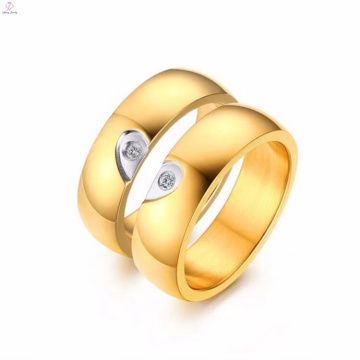 Online Buying Gold Couple Heart Ring Designs For Girls